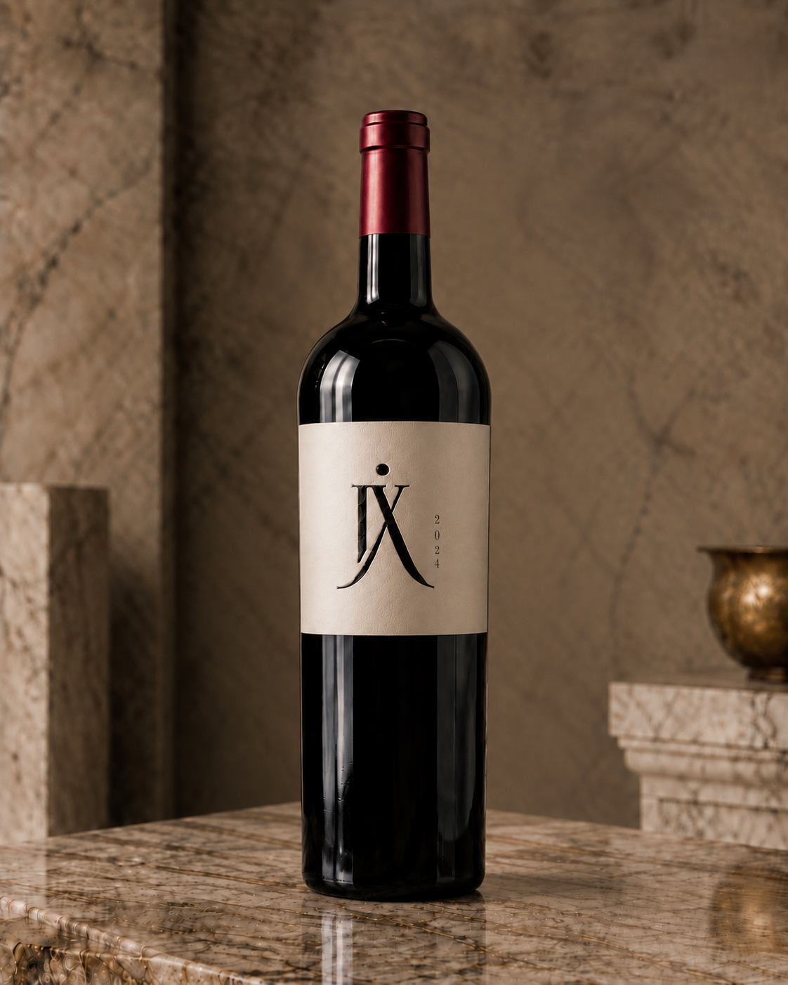 Ninth Acre Signature 2024 Red Wine, shown whole
